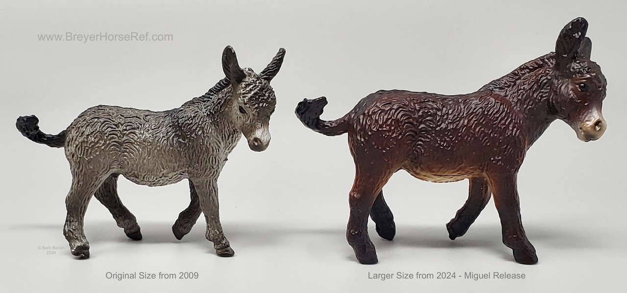 SM Donkey Large: Miguel - Zonkey Dun | BreyerHorseRef